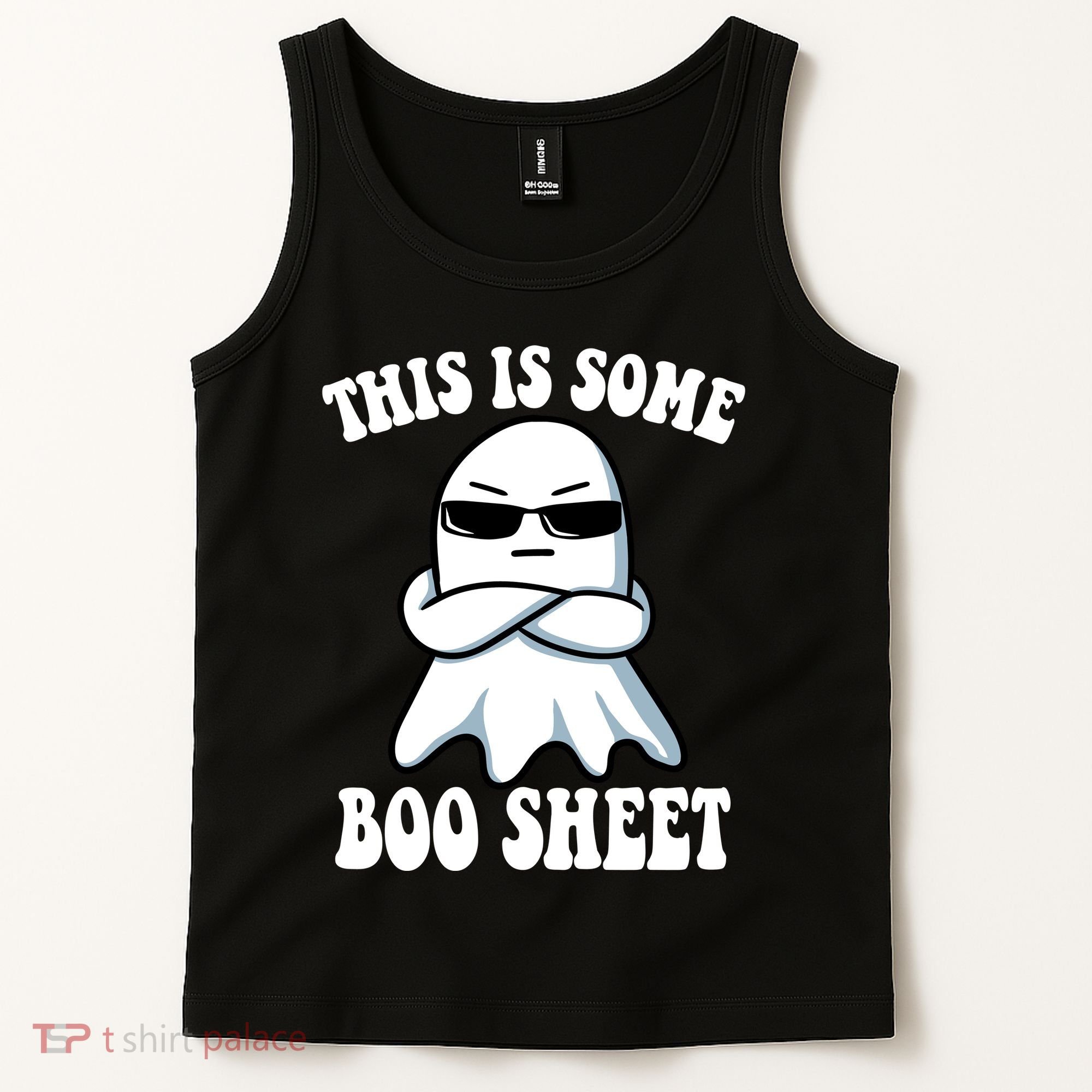 This Is Some Boo Sheet Funny Ghost Tank Top