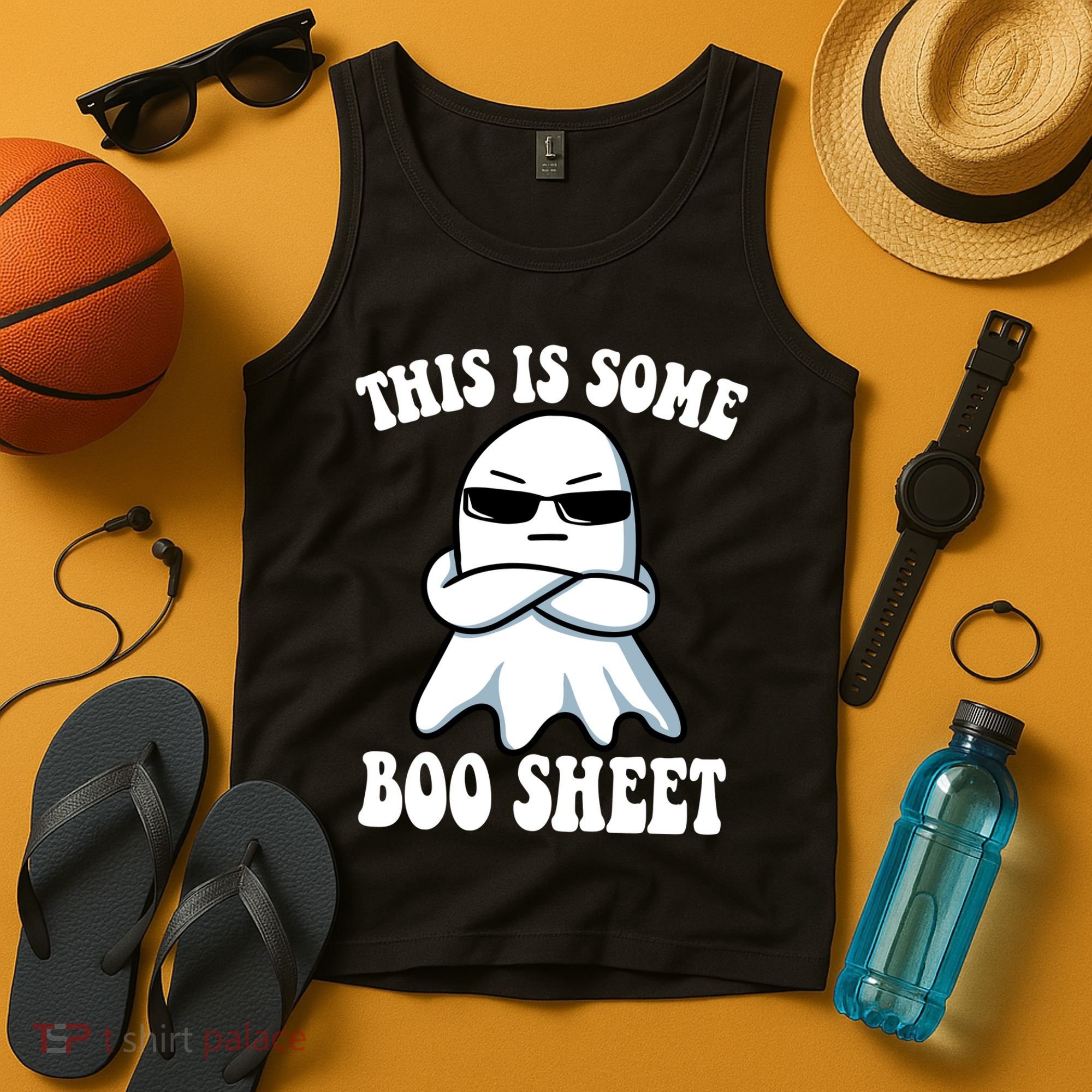 This Is Some Boo Sheet Funny Ghost Tank Top