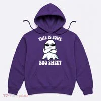 This Is Some Boo Sheet Funny Ghost Hoodie thumb 0
