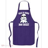 This Is Some Boo Sheet Funny Ghost Apron thumb 0