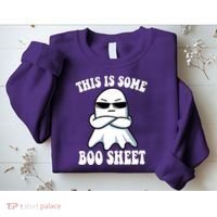 This Is Some Boo Sheet Funny Ghost Sweatshirt thumb 2