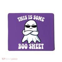 This Is Some Boo Sheet Funny Ghost Mousepad thumb 0