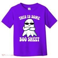 This Is Some Boo Sheet Funny Ghost Toddler T-Shirt thumb 0