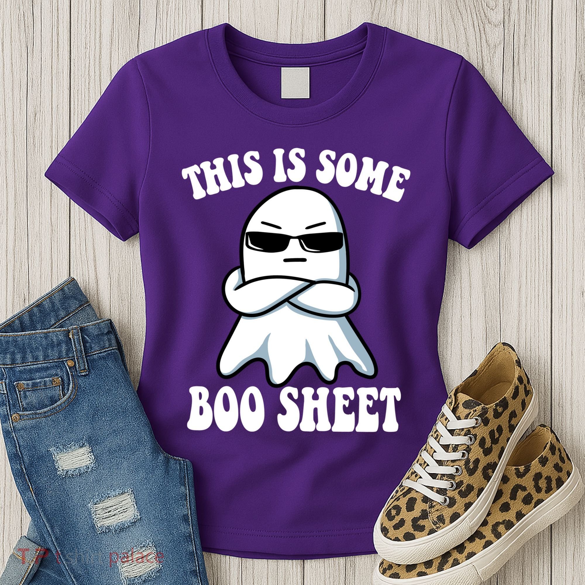 This Is Some Boo Sheet Funny Ghost Women's T-Shirt