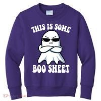 This Is Some Boo Sheet Funny Ghost Kids Sweatshirt thumb 0