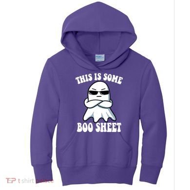 This Is Some Boo Sheet Funny Ghost Kids Hoodie