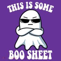 This Is Some Boo Sheet Funny Ghost Kids Hoodie thumb 2