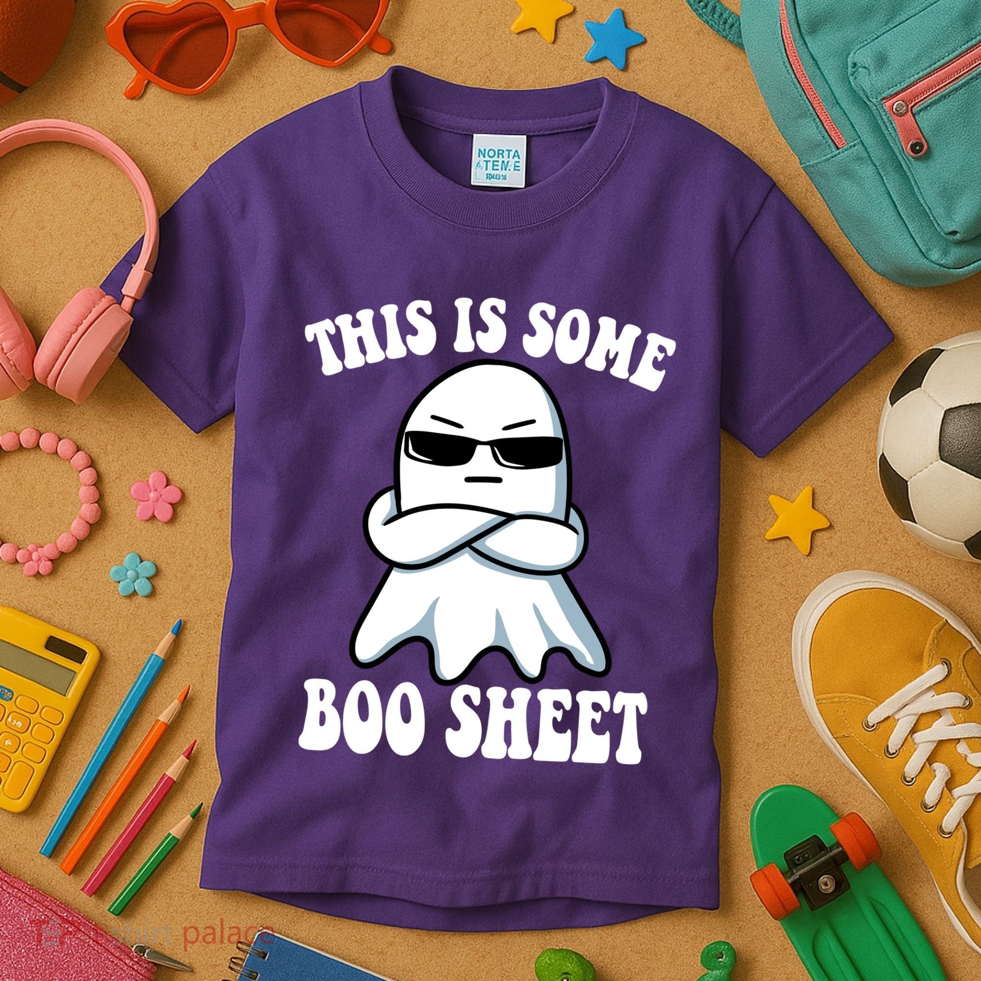 This Is Some Boo Sheet Funny Ghost Kids T-Shirt