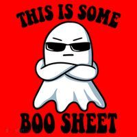 This Is Some Boo Sheet Funny Ghost Santa Hat thumb 1