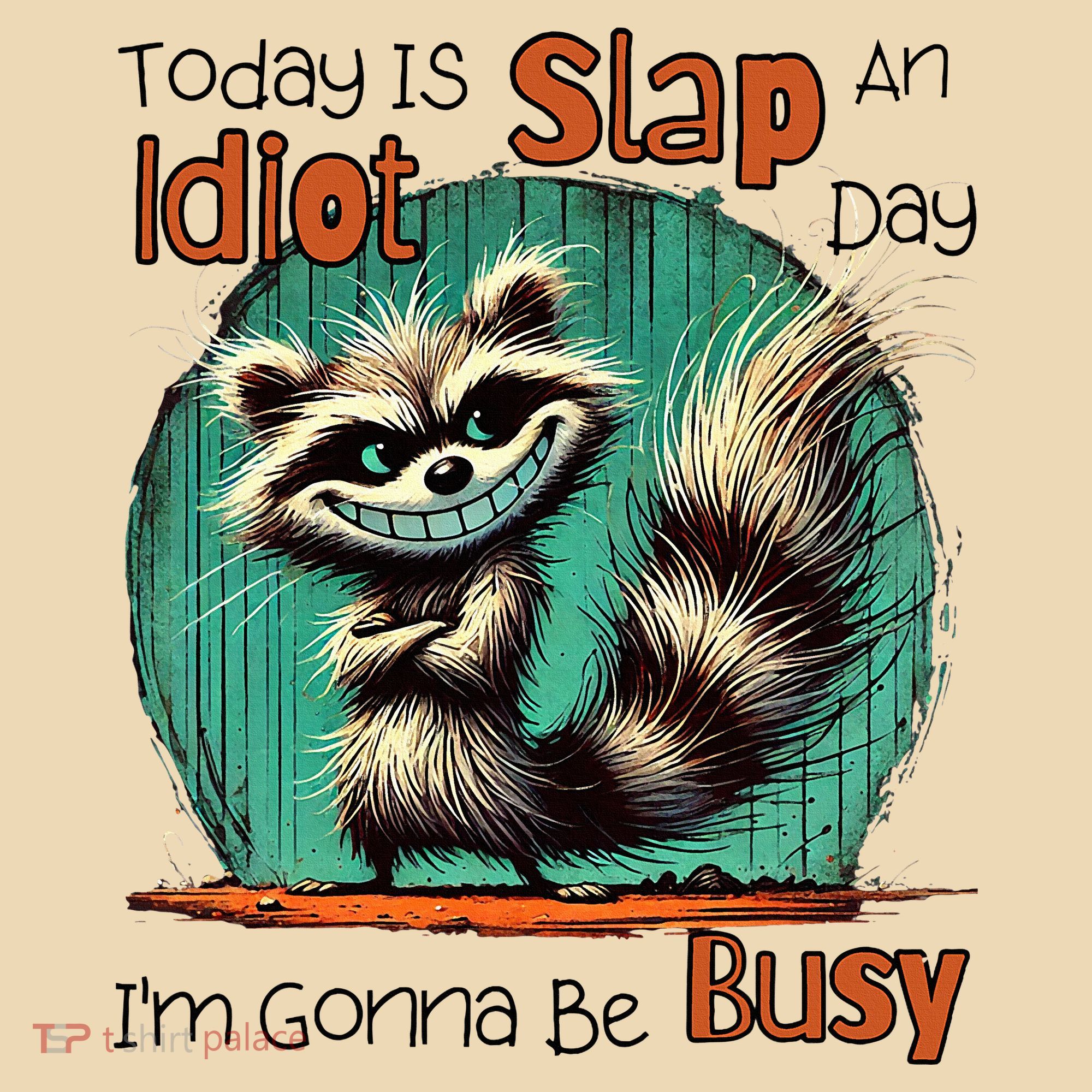 Today Is Slap An Idiot Day IM Gonna Be Busy Tote Bag