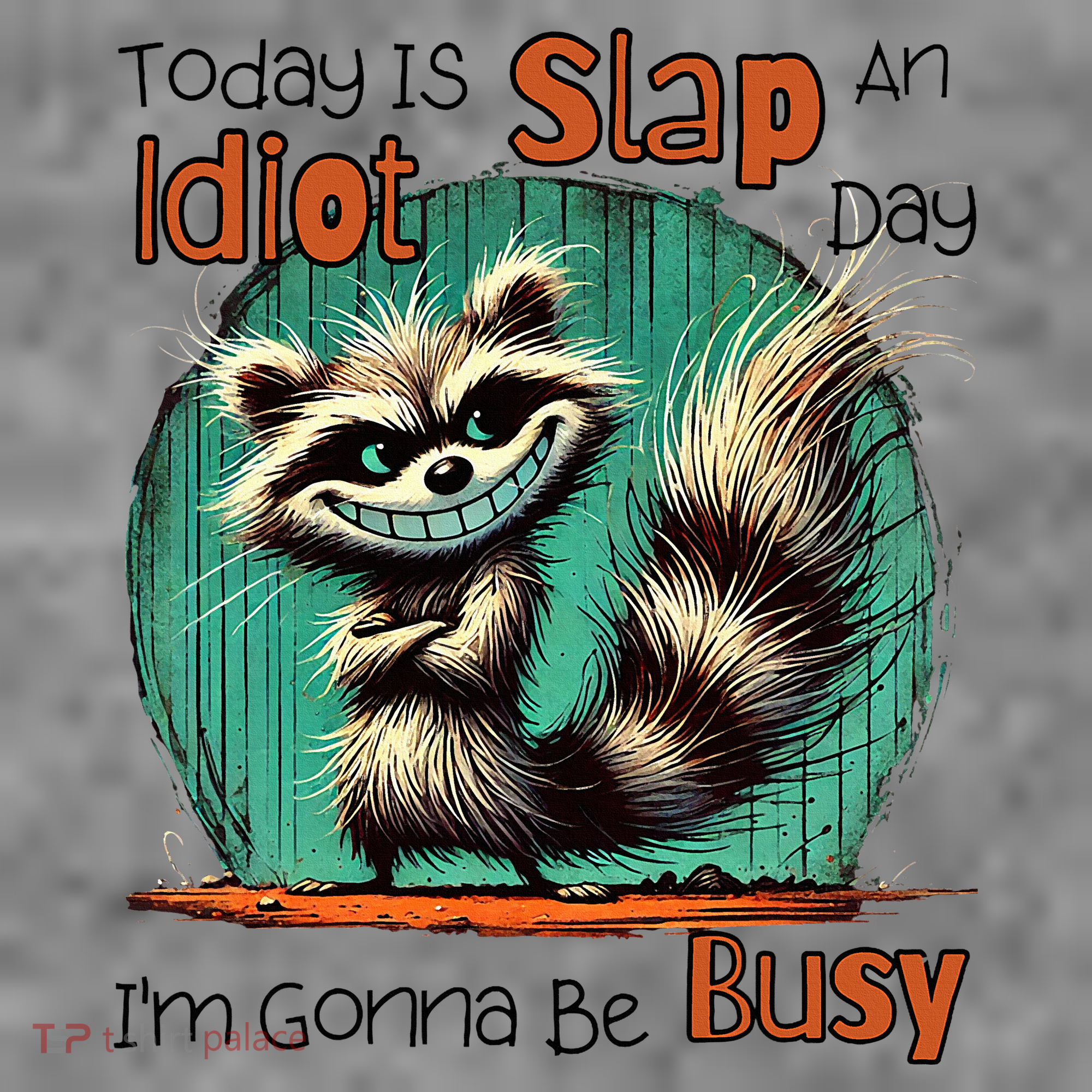Today Is Slap An Idiot Day IM Gonna Be Busy Toddler Hoodie