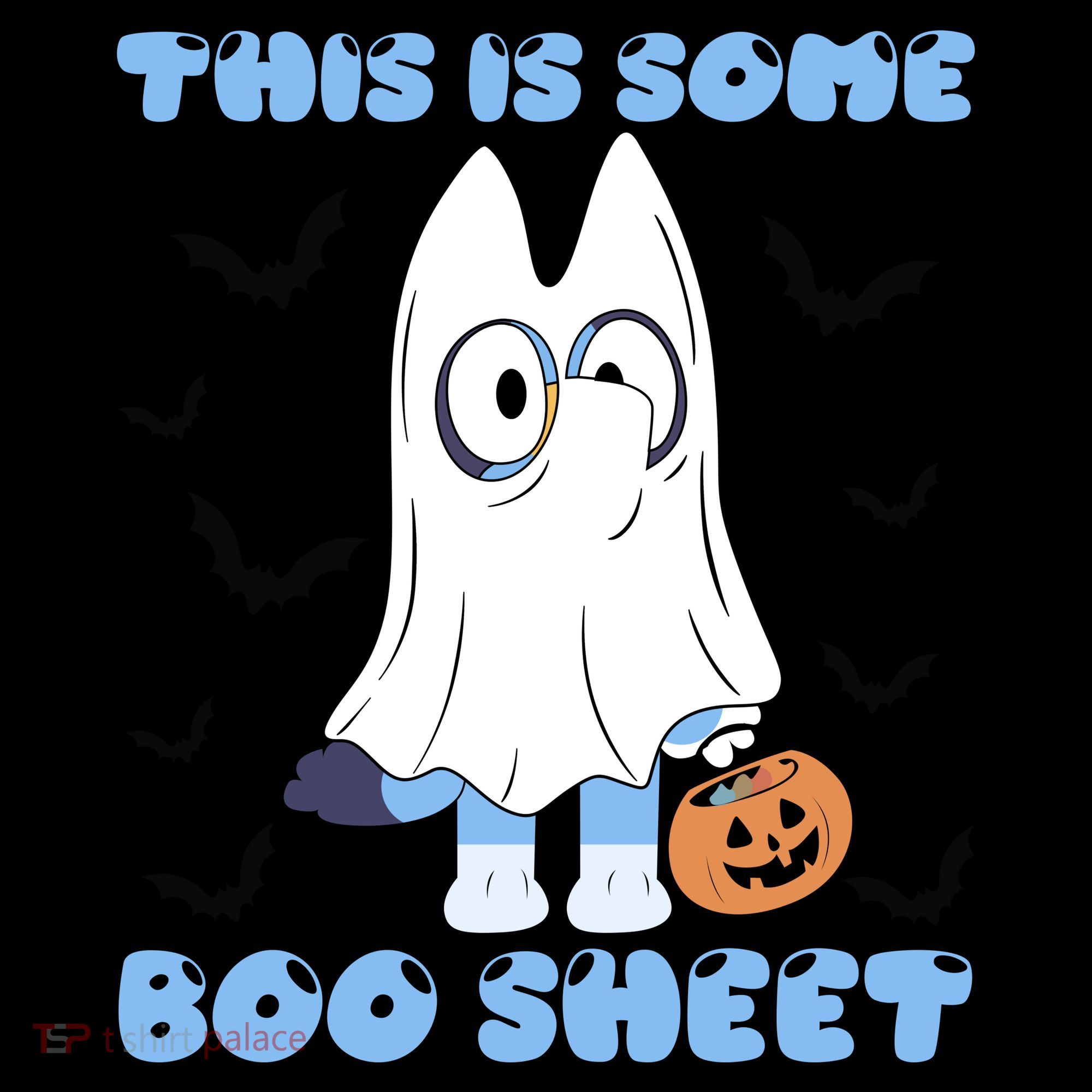 This Is Some Boo Sheet Funny Cute Dog Ghoul Halloween Coffee Mug