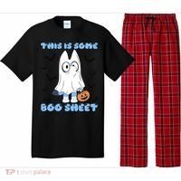 This Is Some Boo Sheet Funny Cute Dog Ghoul Halloween Pajama Set thumb 0