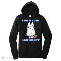 This Is Some Boo Sheet Funny Cute Dog Ghoul Halloween Women's Hoodie thumb 0