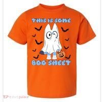 This Is Some Boo Sheet Funny Cute Dog Ghoul Halloween Toddler T-Shirt thumb 0