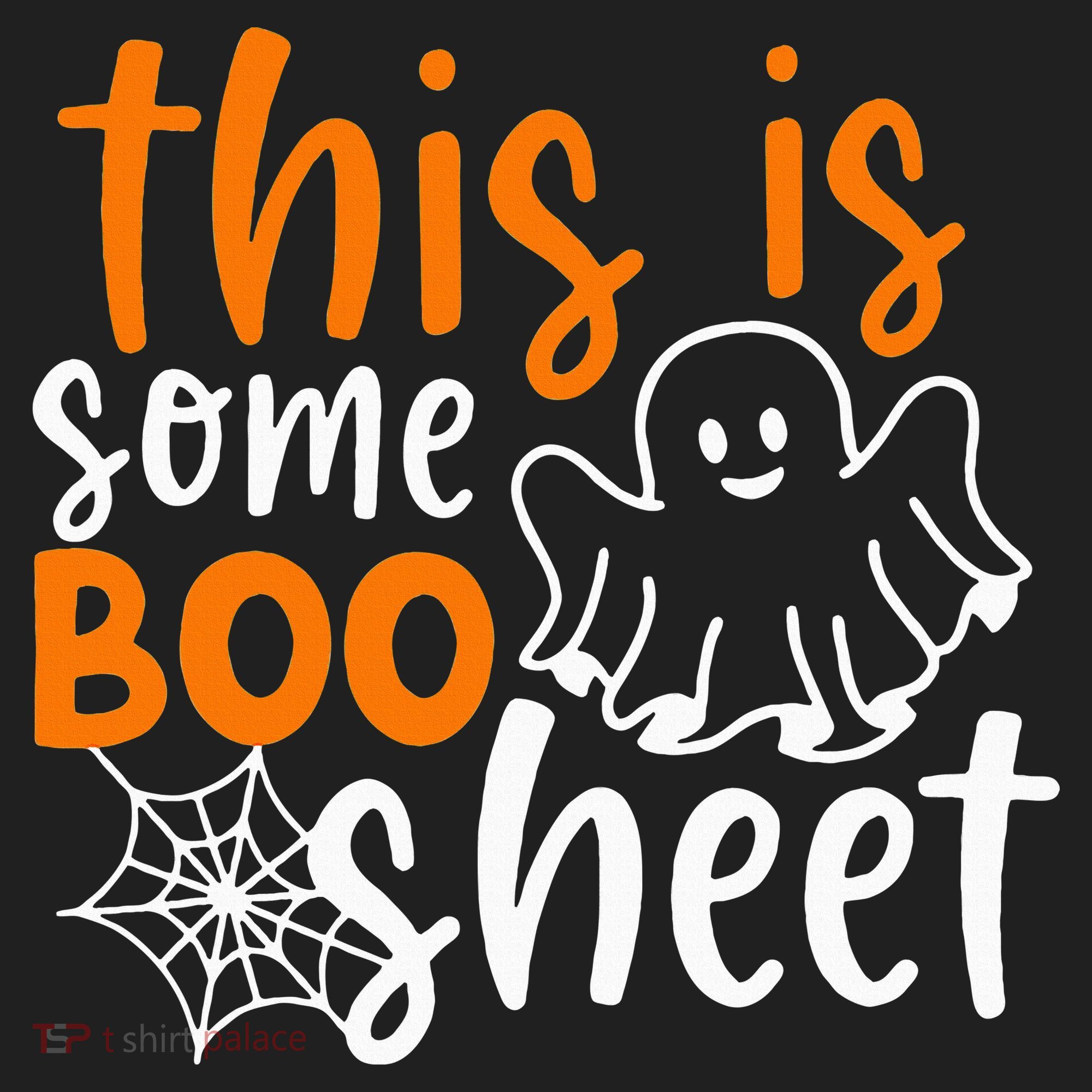 This Is Some Boo Sheet Funny Halloween Ghost Spooky Women's Sweatshirt