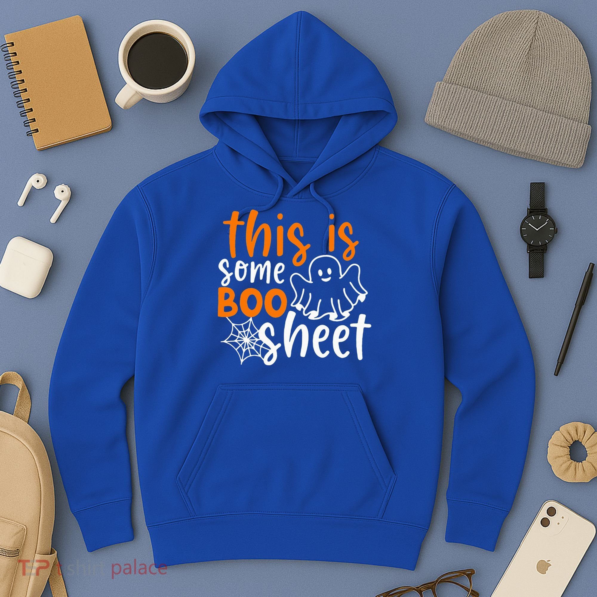 This Is Some Boo Sheet Funny Halloween Ghost Spooky Hoodie