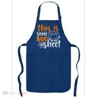 This Is Some Boo Sheet Funny Halloween Ghost Spooky Apron thumb 0