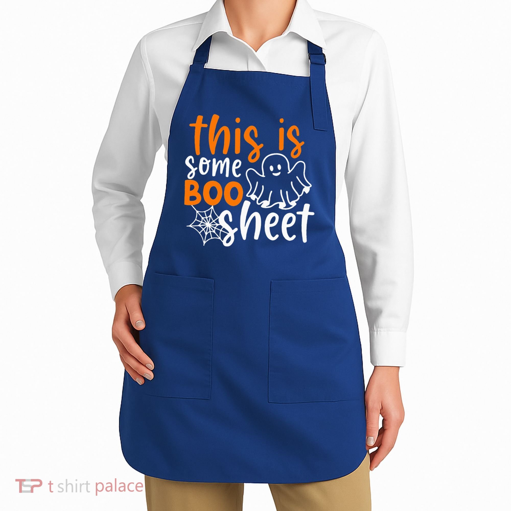 This Is Some Boo Sheet Funny Halloween Ghost Spooky Apron