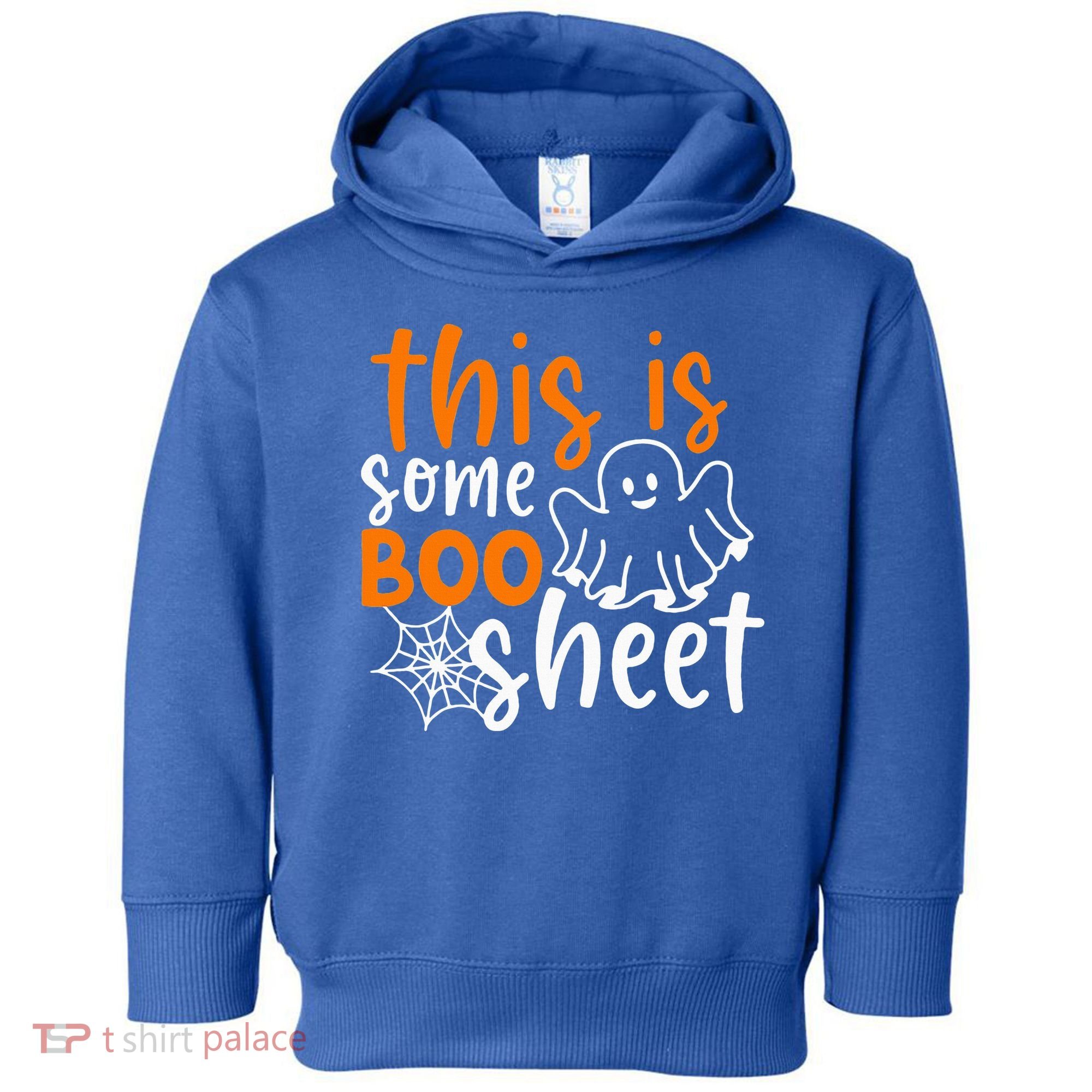 This Is Some Boo Sheet Funny Halloween Ghost Spooky Toddler Hoodie