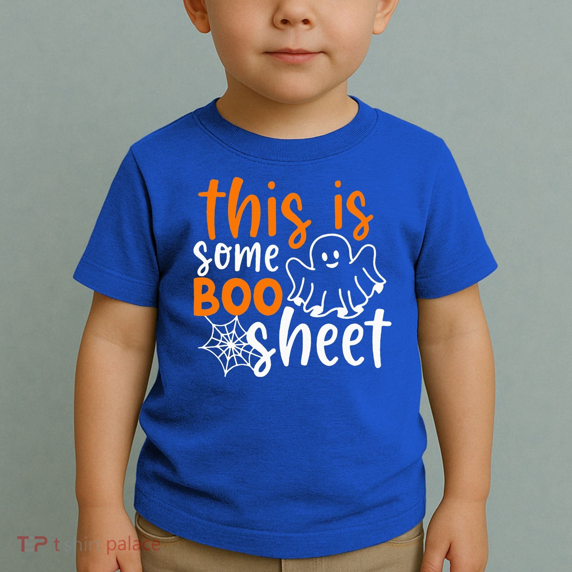 This Is Some Boo Sheet Funny Halloween Ghost Spooky Toddler T-Shirt