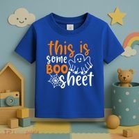 This Is Some Boo Sheet Funny Halloween Ghost Spooky Toddler T-Shirt thumb 3