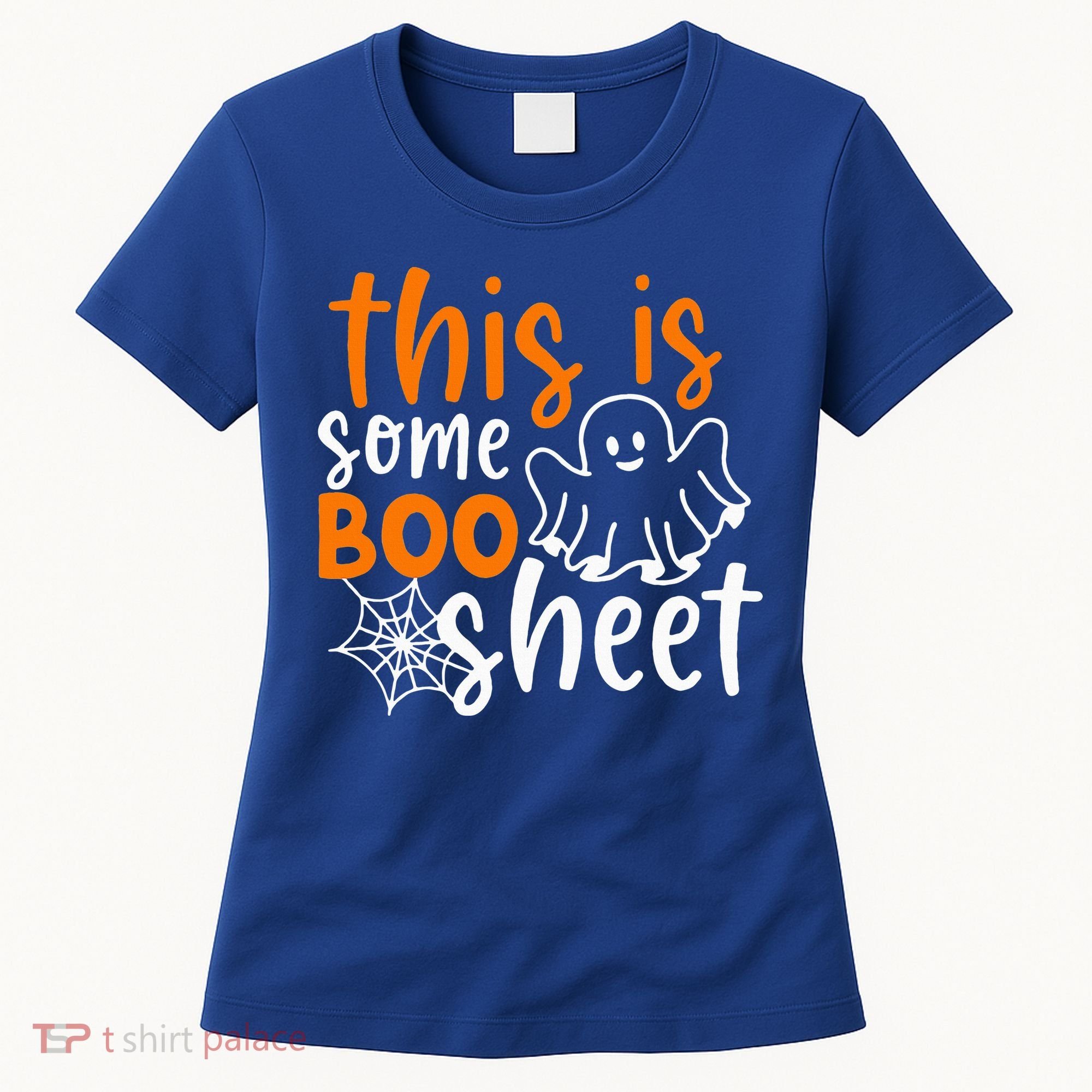 This Is Some Boo Sheet Funny Halloween Ghost Spooky Women's T-Shirt