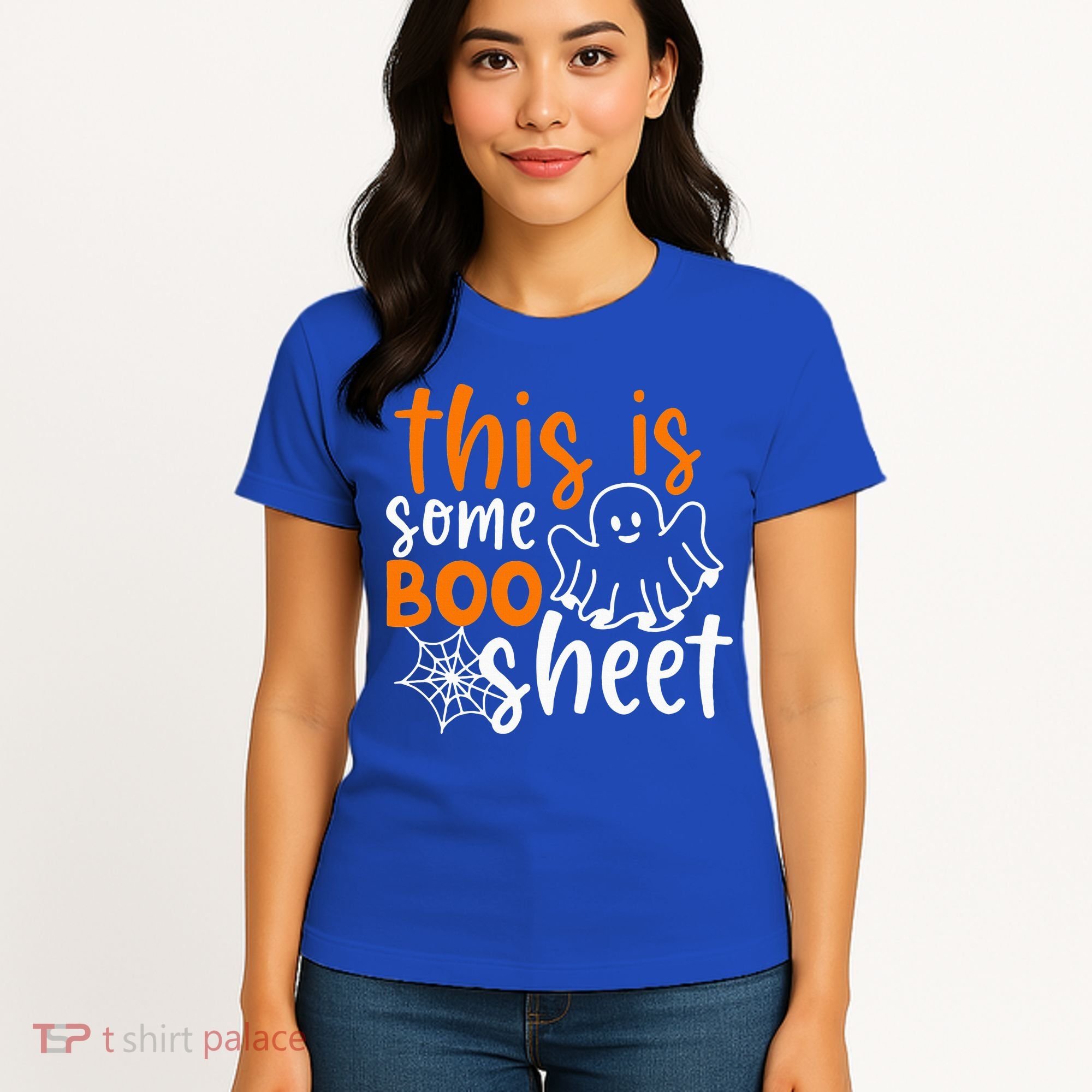 This Is Some Boo Sheet Funny Halloween Ghost Spooky Women's T-Shirt