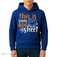 This Is Some Boo Sheet Funny Halloween Ghost Spooky Kids Hoodie thumb 4