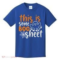 This Is Some Boo Sheet Funny Halloween Ghost Spooky Kids T-Shirt thumb 0
