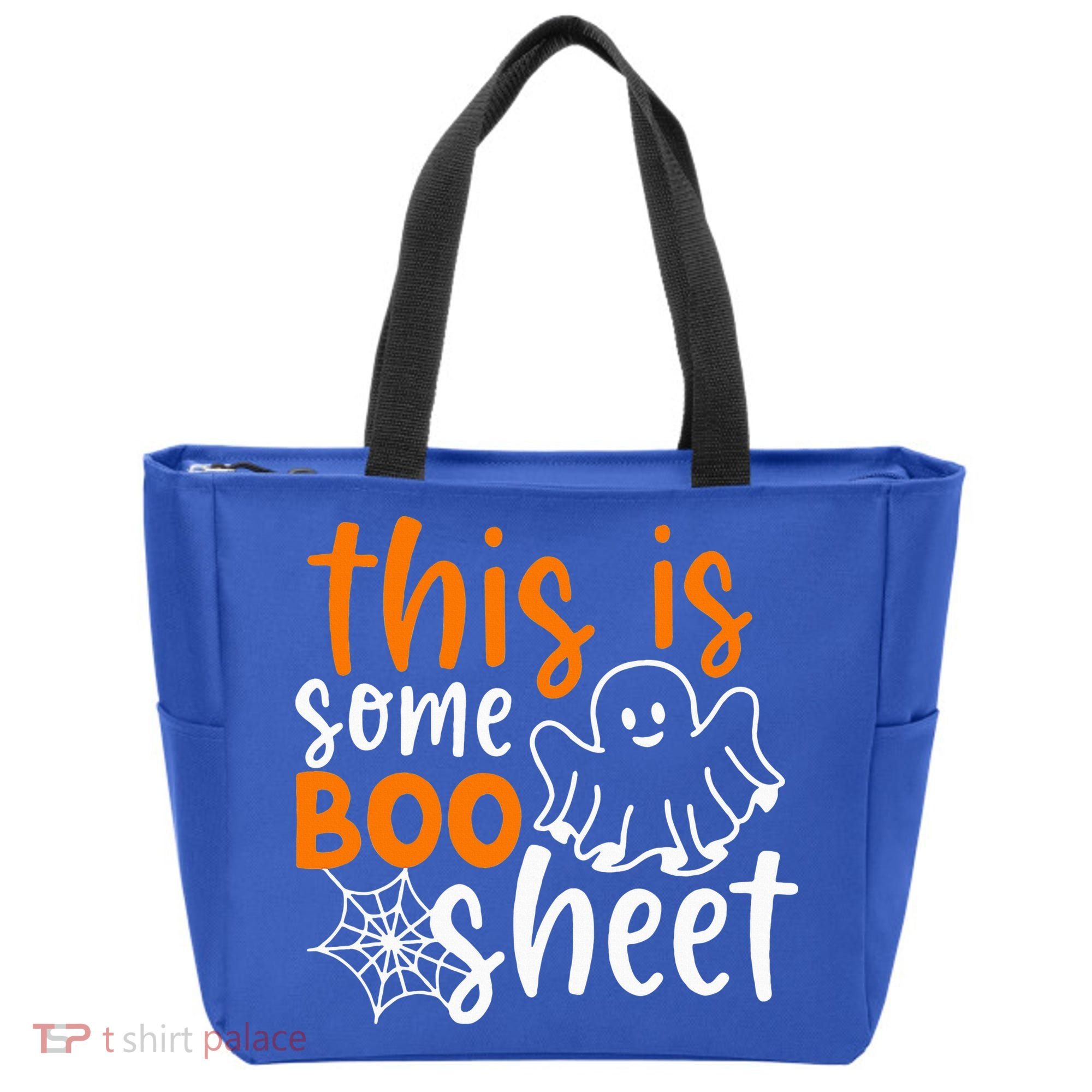 This Is Some Boo Sheet Funny Halloween Ghost Spooky Tote Bag