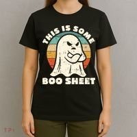 This Is Some Boo Sheet Funny Halloween Costumes Men Women T-Shirt thumb 4