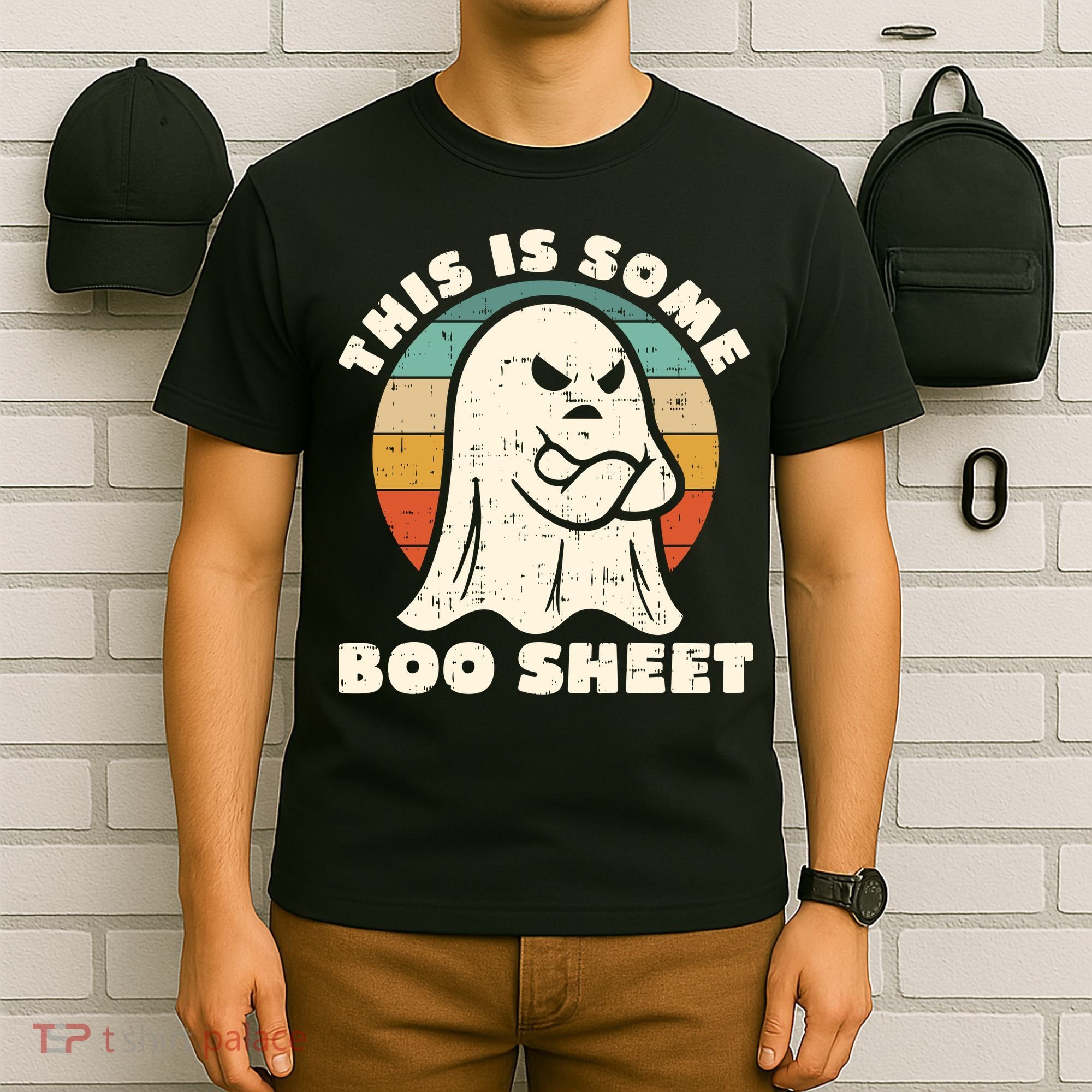 This Is Some Boo Sheet Funny Halloween Costumes Men Women T-Shirt