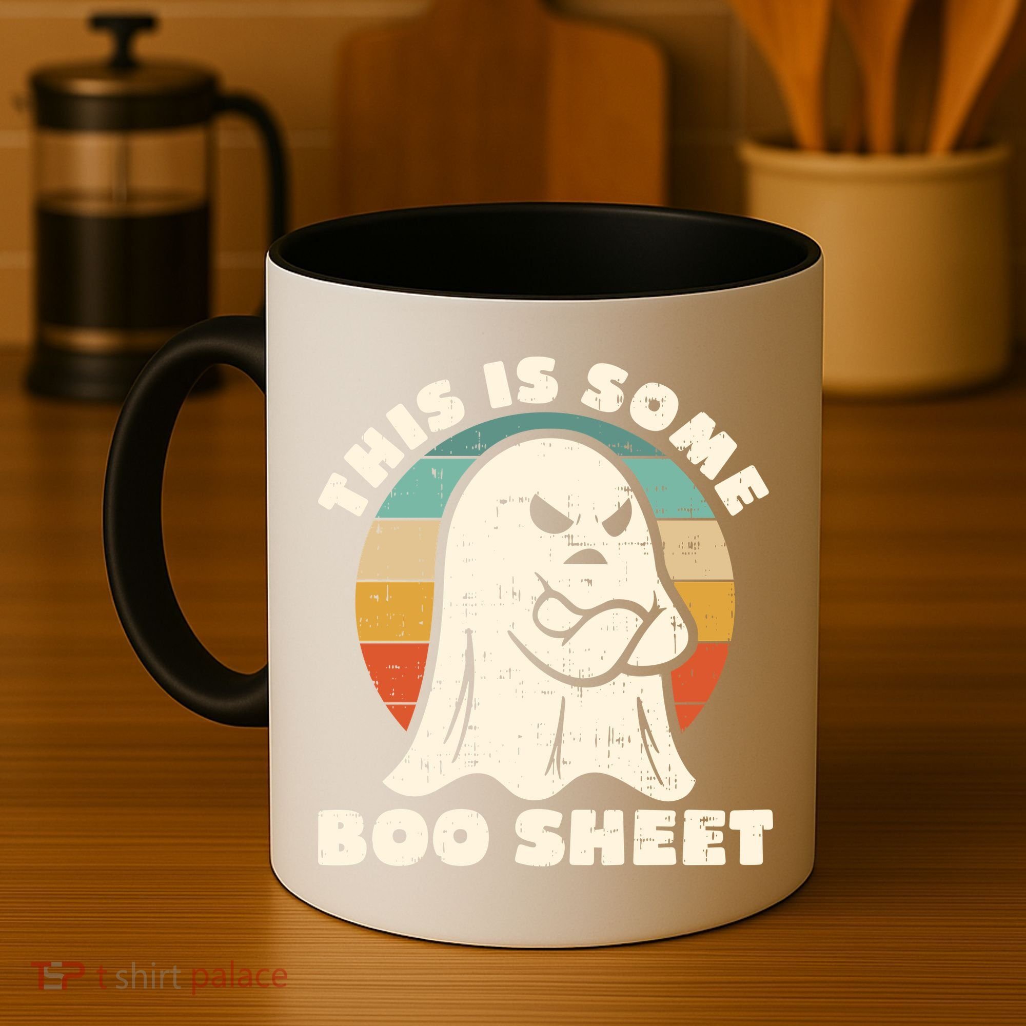 This Is Some Boo Sheet Funny Halloween Costumes Men Women Coffee Mug