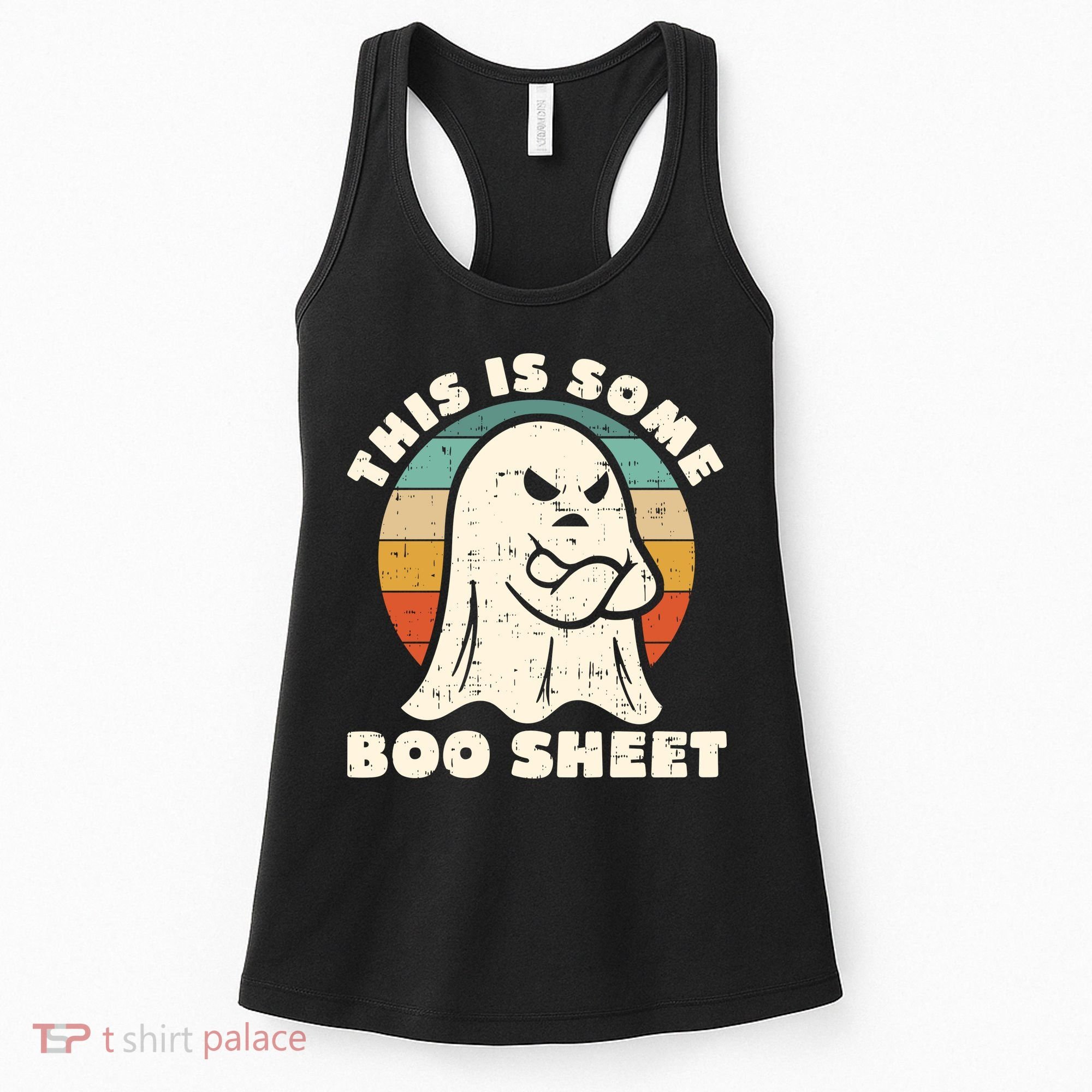 This Is Some Boo Sheet Funny Halloween Costumes Men Women Women's Tank Top