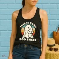 This Is Some Boo Sheet Funny Halloween Costumes Men Women Women's Tank Top thumb 2
