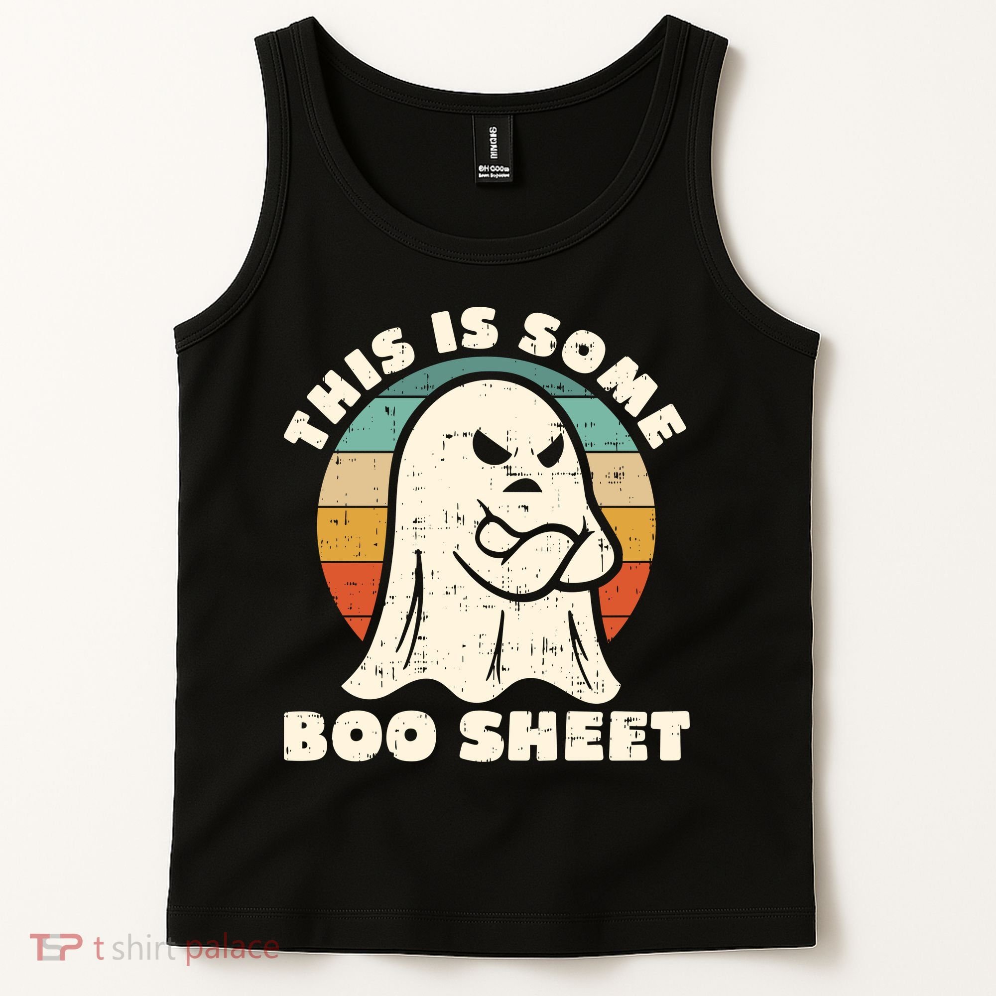 This Is Some Boo Sheet Funny Halloween Costumes Men Women Tank Top