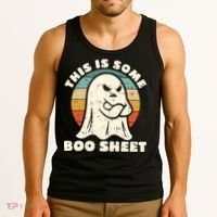 This Is Some Boo Sheet Funny Halloween Costumes Men Women Tank Top thumb 3