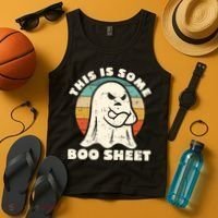 This Is Some Boo Sheet Funny Halloween Costumes Men Women Tank Top thumb 4