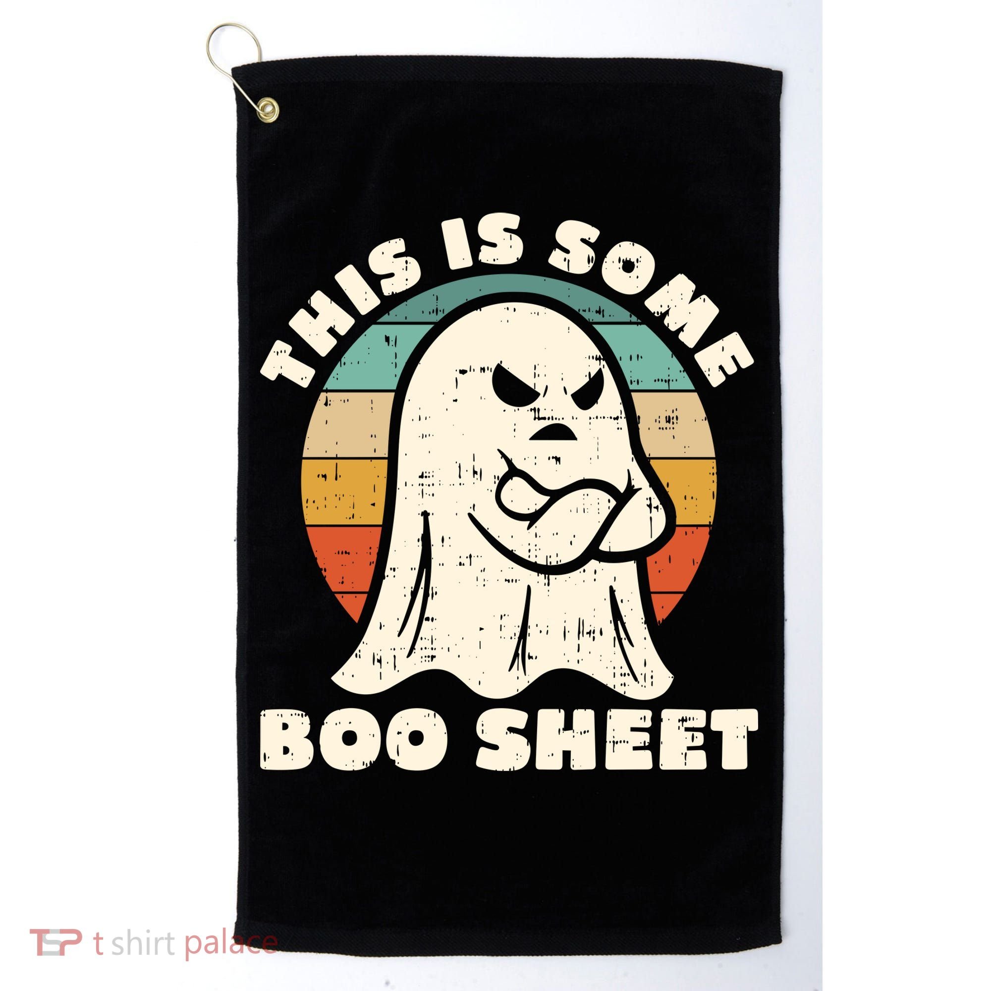 This Is Some Boo Sheet Funny Halloween Costumes Men Women Golf Towel