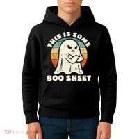 This Is Some Boo Sheet Funny Halloween Costumes Men Women Kids Hoodie thumb 4