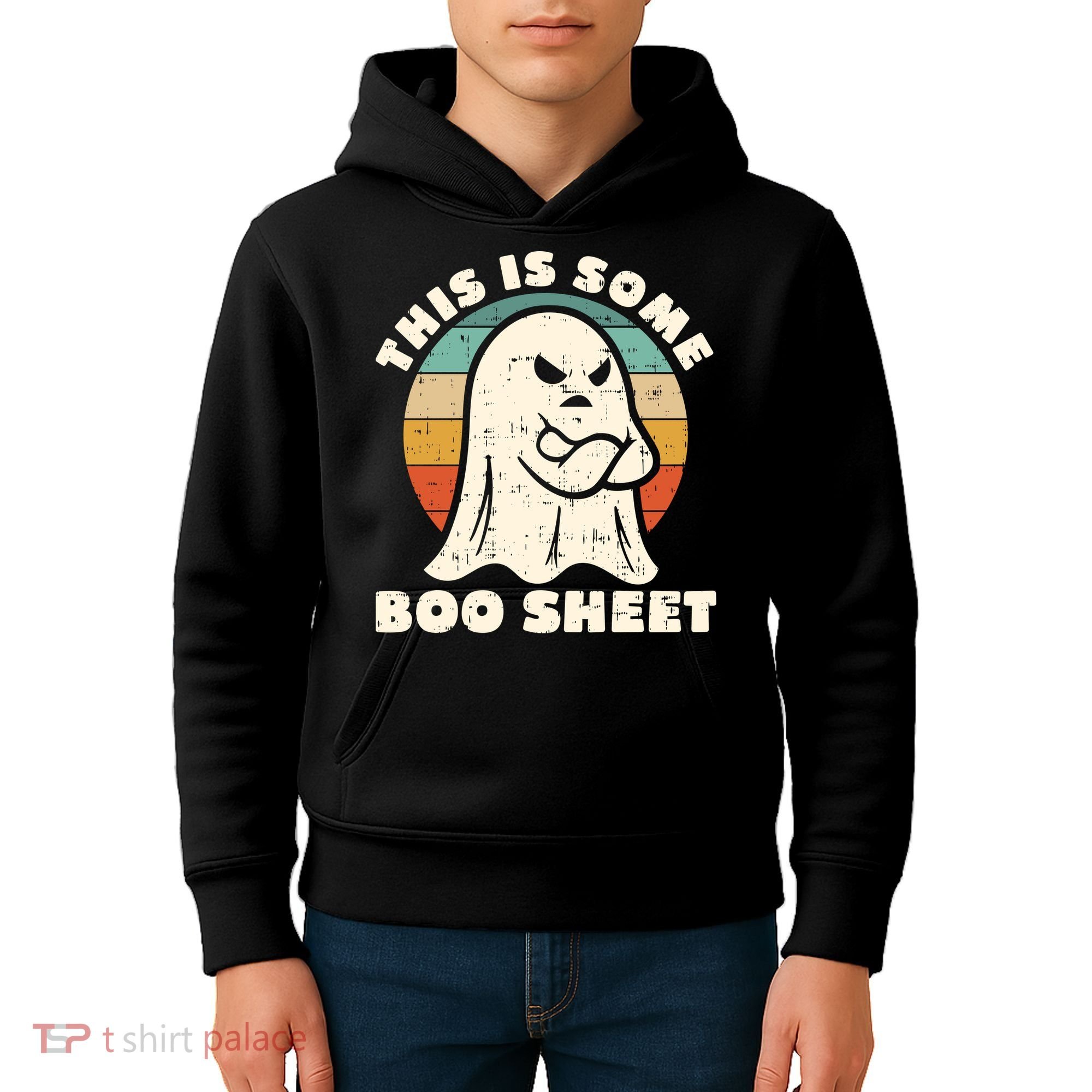 This Is Some Boo Sheet Funny Halloween Costumes Men Women Kids Hoodie