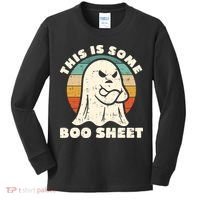 This Is Some Boo Sheet Funny Halloween Costumes Men Women Kids Long Sleeve Shirt thumb 0