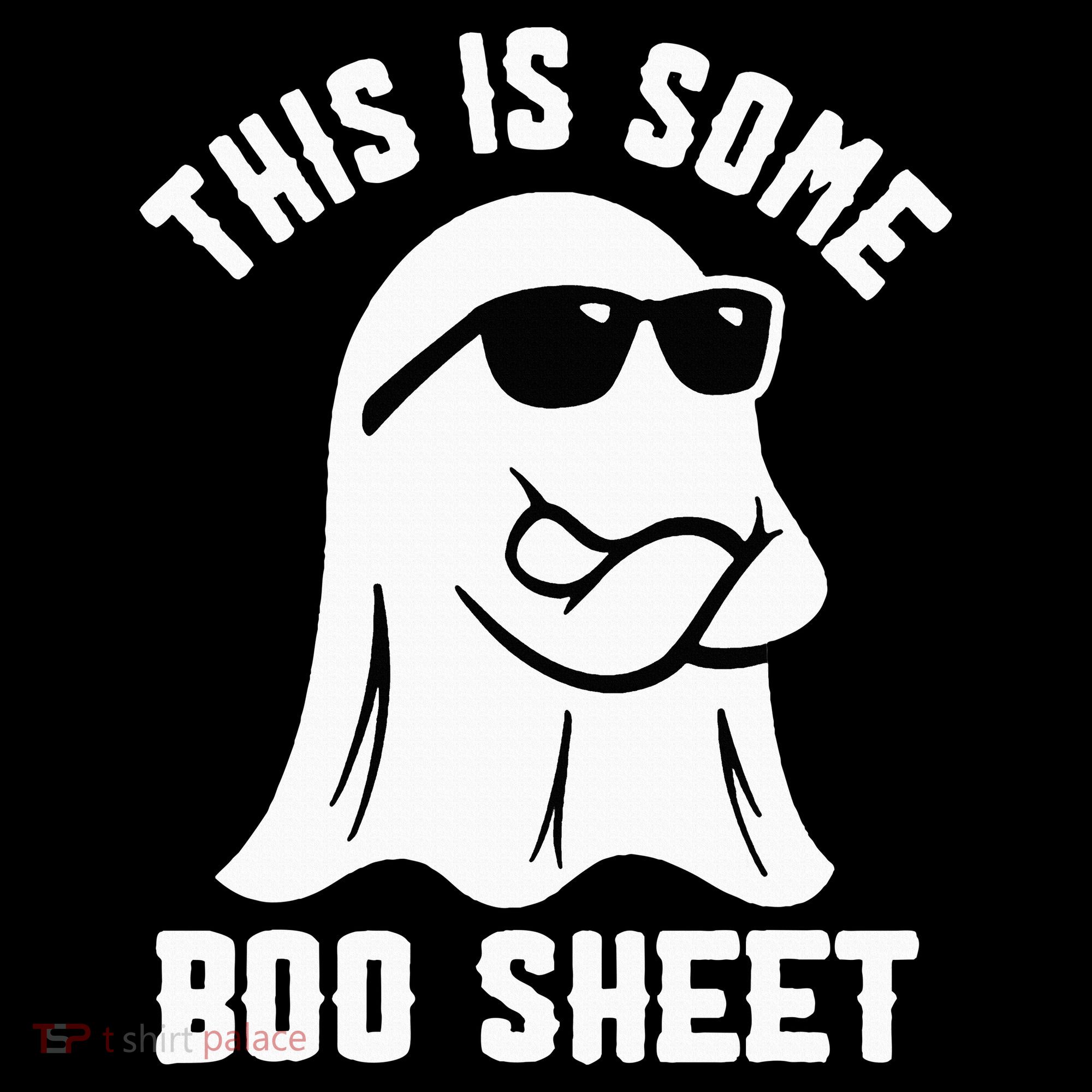This Is Some Boo Sheet Ghost Retro Halloween Costume Long Sleeve Shirt