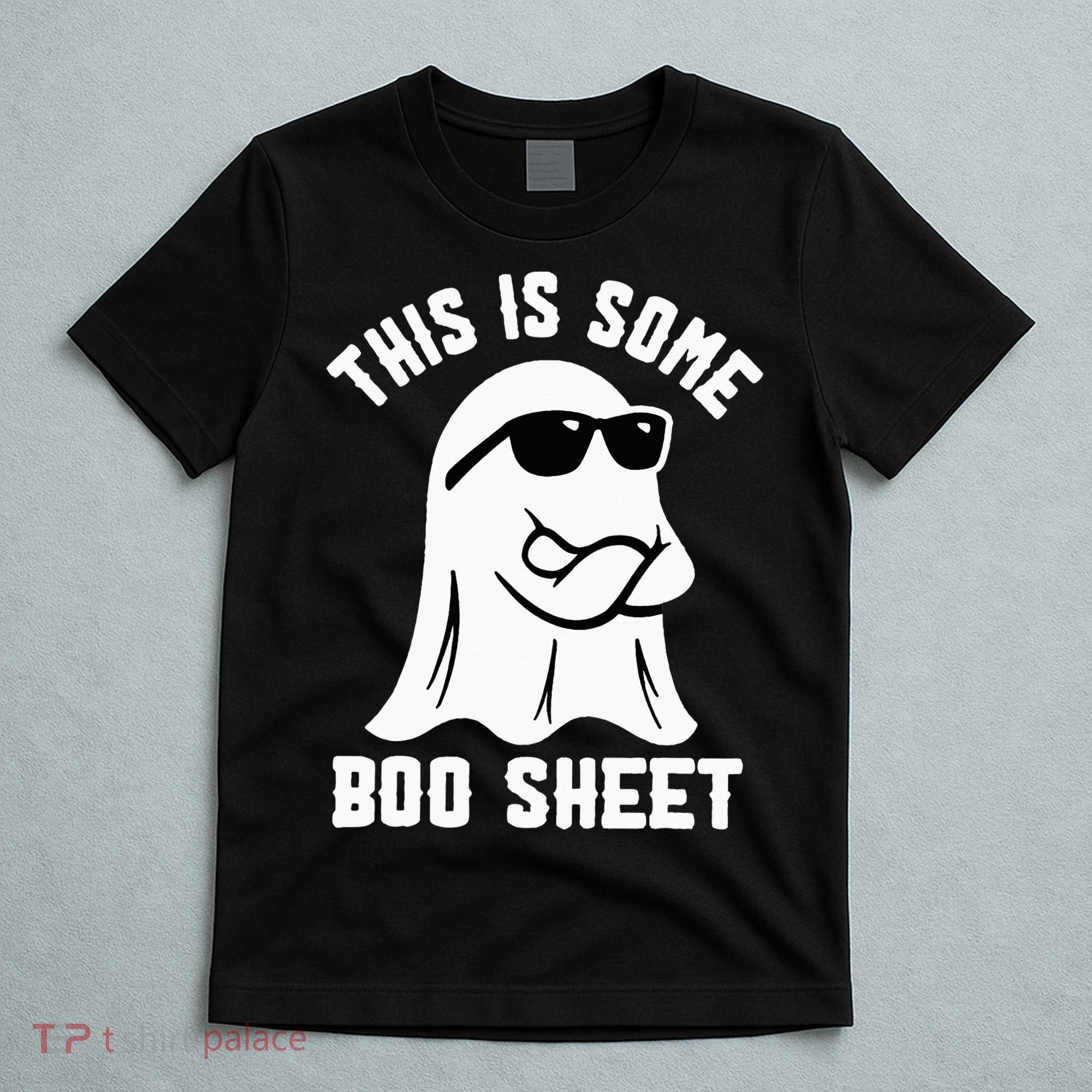 This Is Some Boo Sheet Ghost Retro Halloween Costume T-Shirt