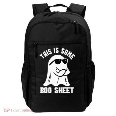 This Is Some Boo Sheet Ghost Retro Halloween Costume Backpack