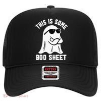 This Is Some Boo Sheet Ghost Retro Halloween Costume Hat thumb 0