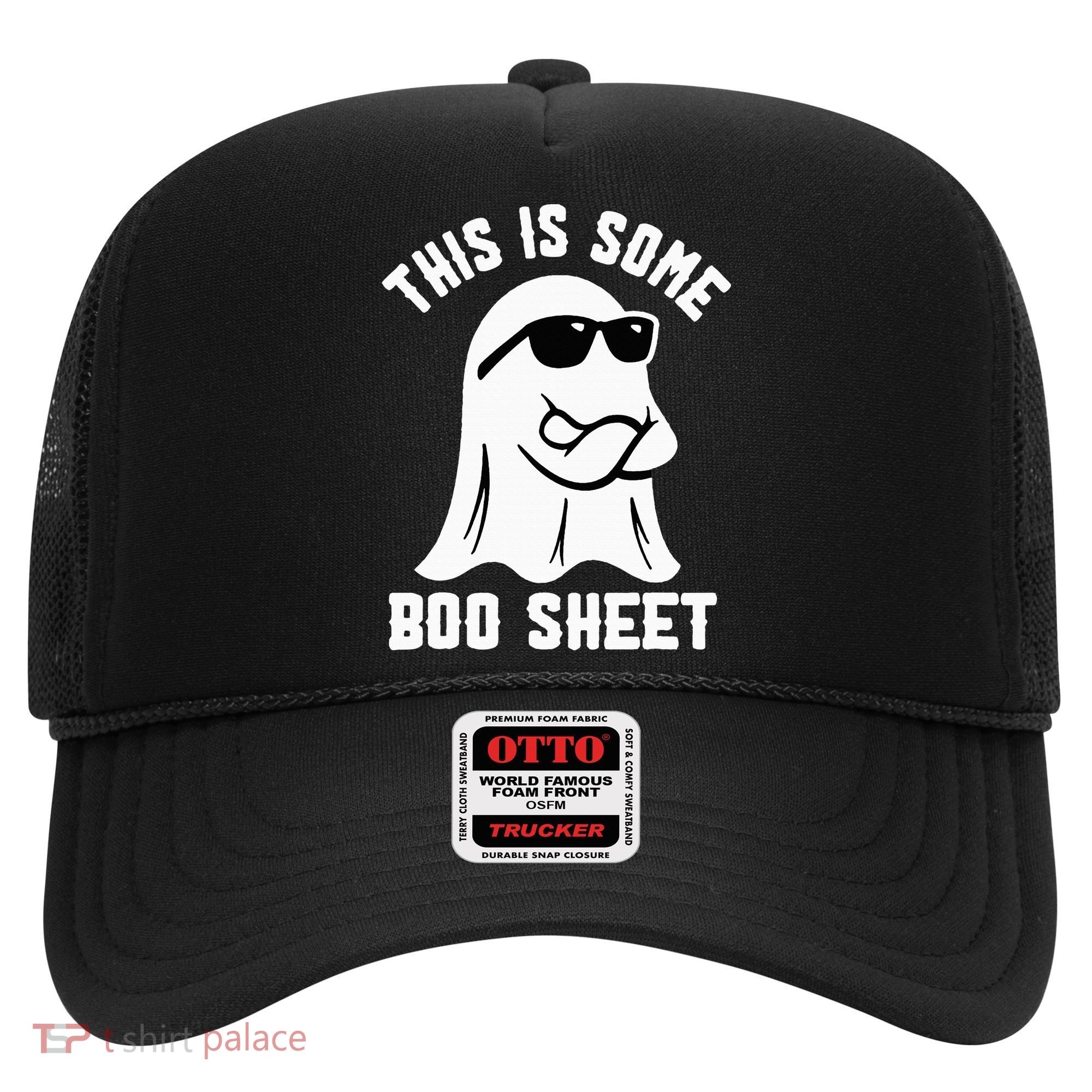 This Is Some Boo Sheet Ghost Retro Halloween Costume Hat