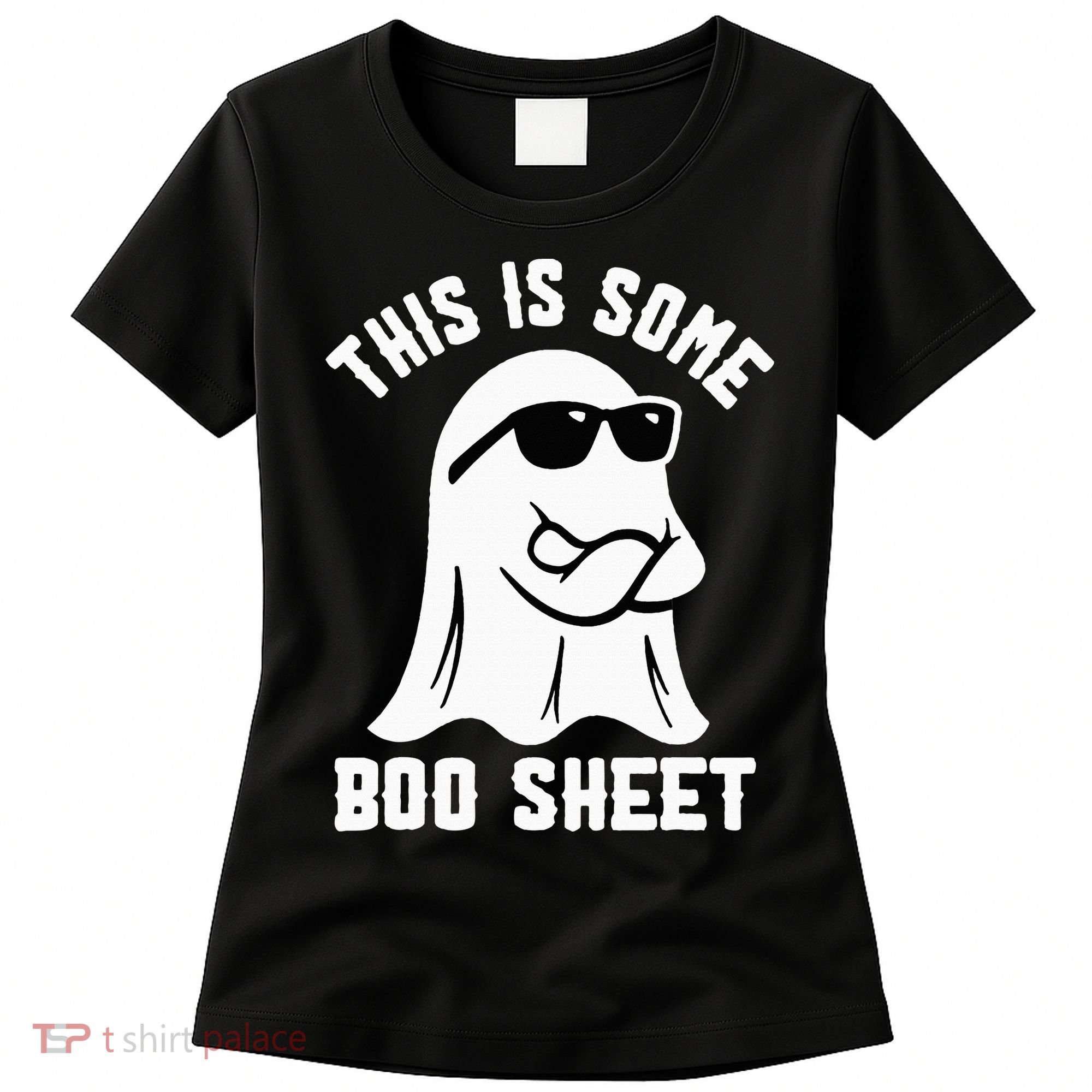 This Is Some Boo Sheet Ghost Retro Halloween Costume Women's T-Shirt