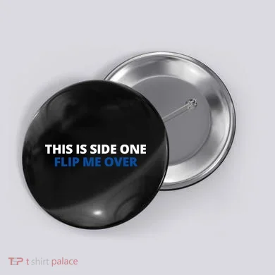 This Is Side One Flip Me Over Button